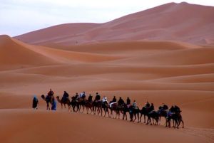 5 days Camel trekking in merzouga erg chebbi dunes 3 days